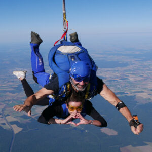 saut en parachute tandem à chalon sur saone - bon cadeau premium