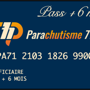 Prolonger un code d'achat Parachutisme71