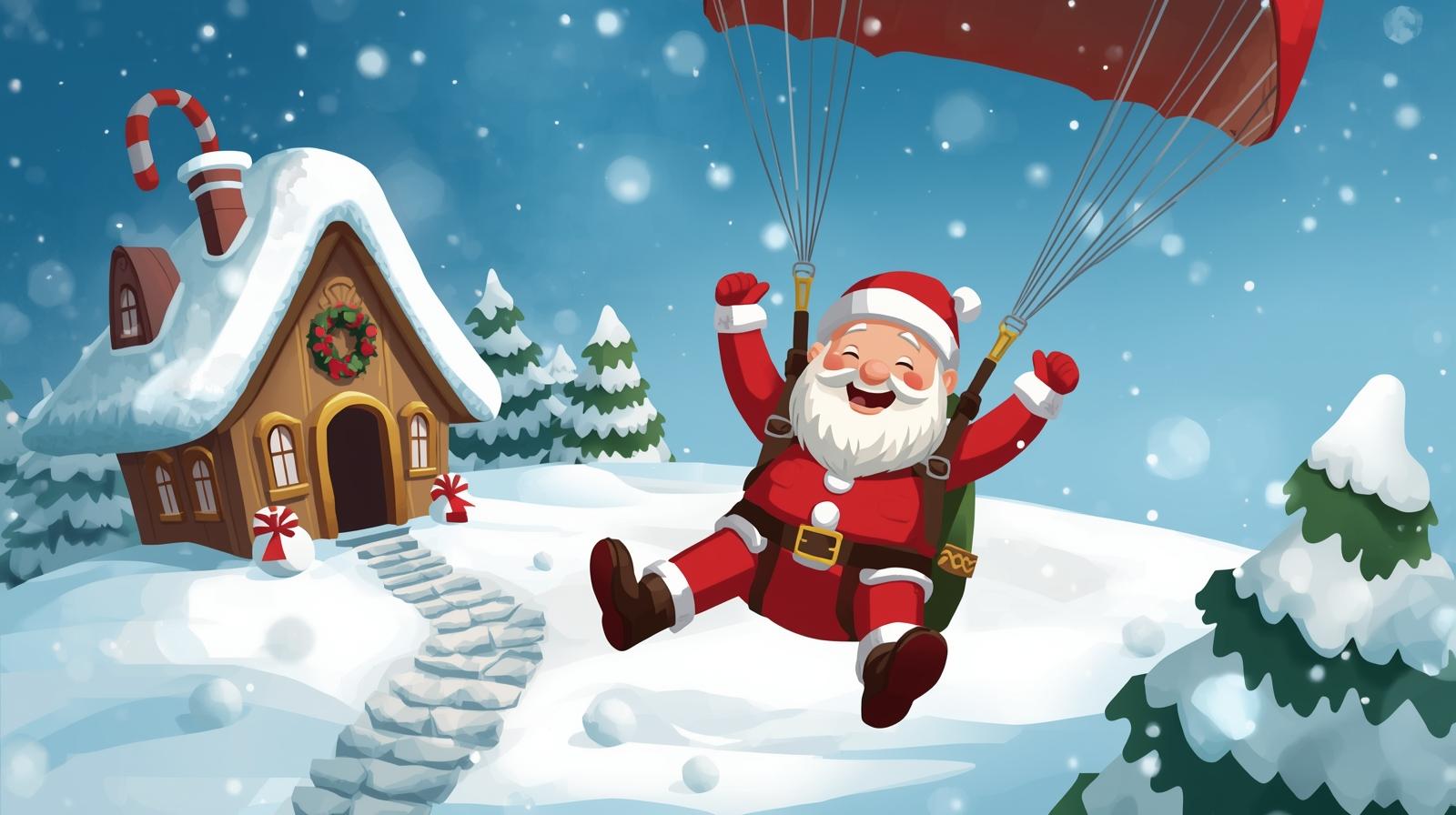 pack noël 10 sauts (pour parachutiste autonome)