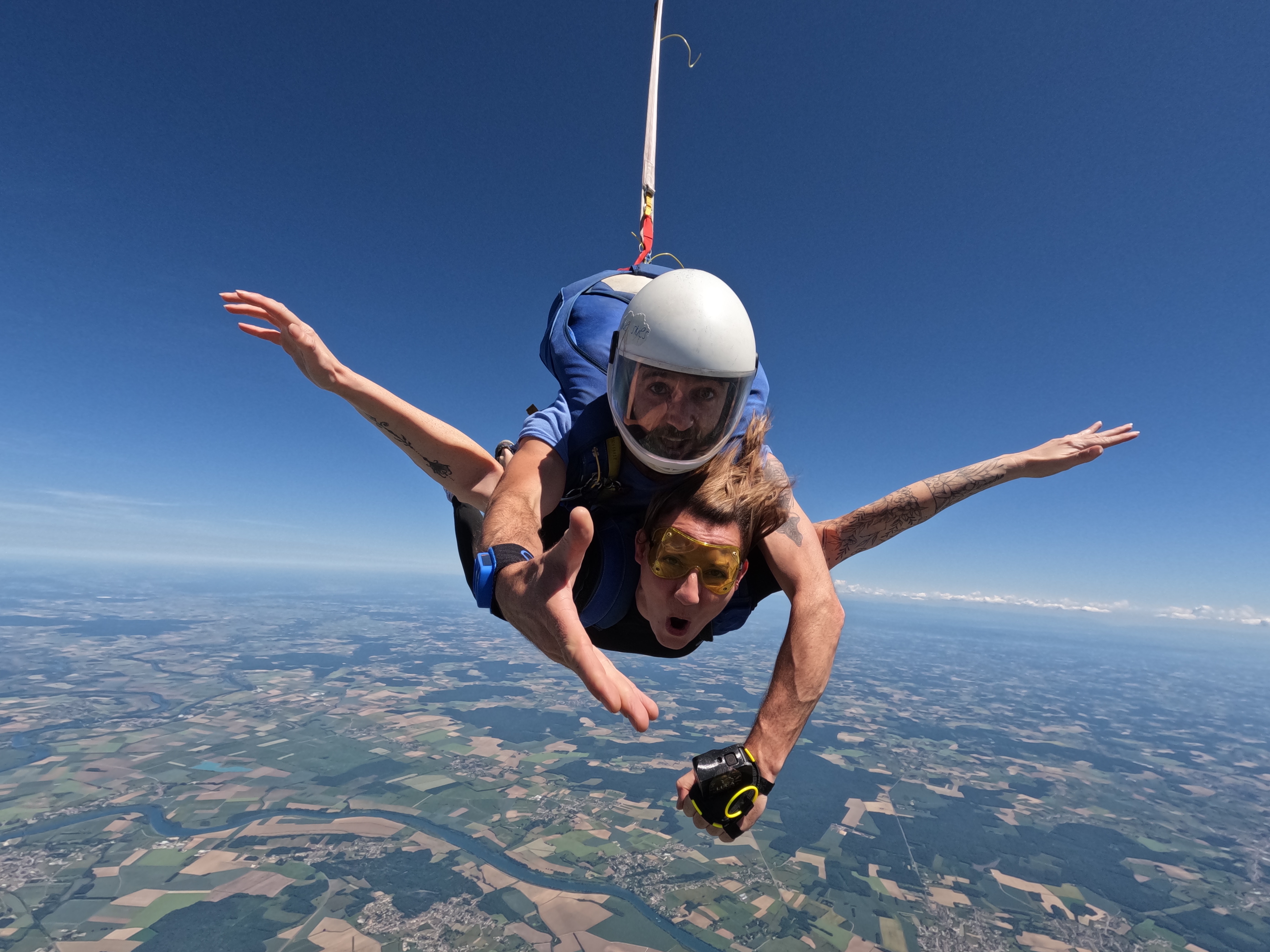 saut en parachute tandem - choisir une école de parachutisme