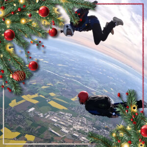 Noel 2026 -Saut initiation parachute PAC école de parachutisme en bourgogne